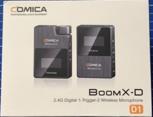 Audio per Wifi mit dem Comica Boom X-D
