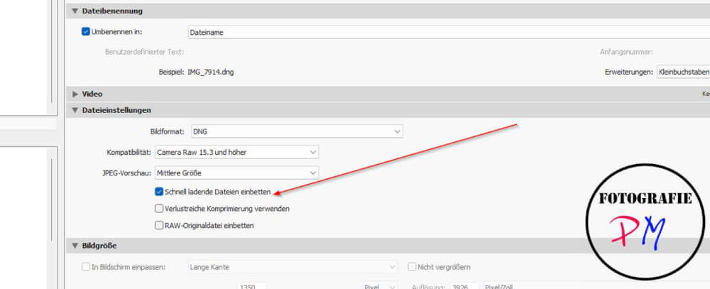 Saving storage space by converting to DNG?