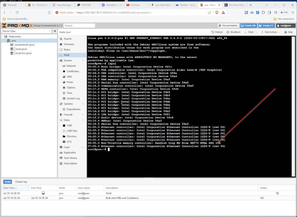 Ersatz oder Umzug der Firewall