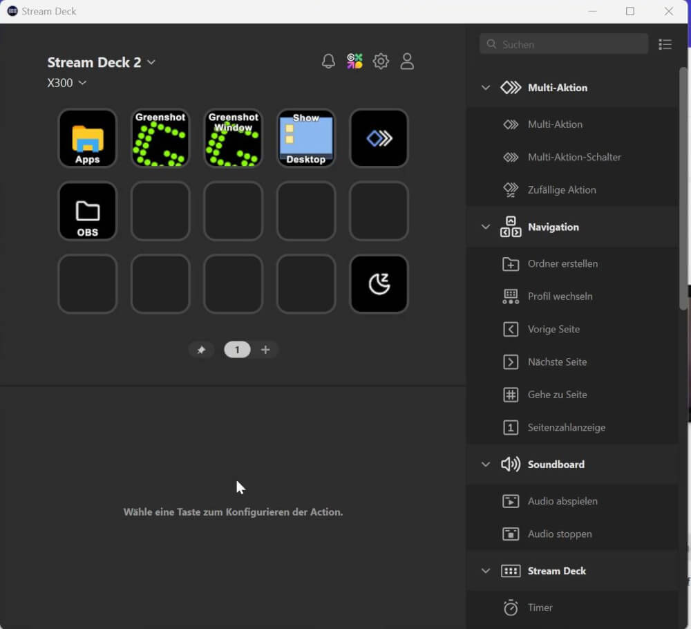 Elgato Stream Deck for convinient controlling video recordings